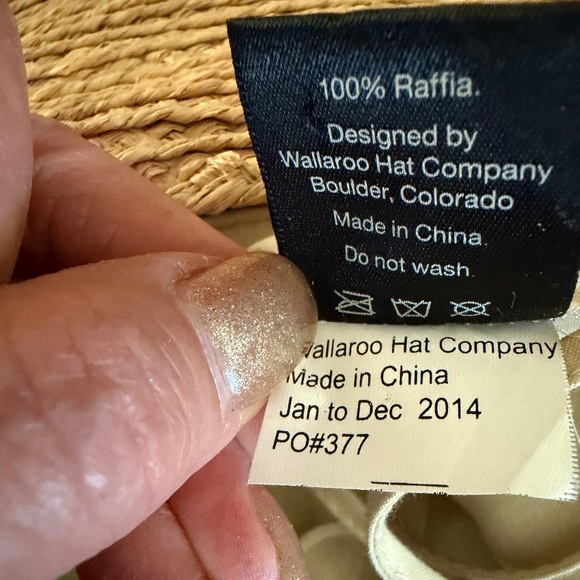 Wallaroo Hat Company Napa Raffia Straw Hat Wide Brim - Picture 11 of 15